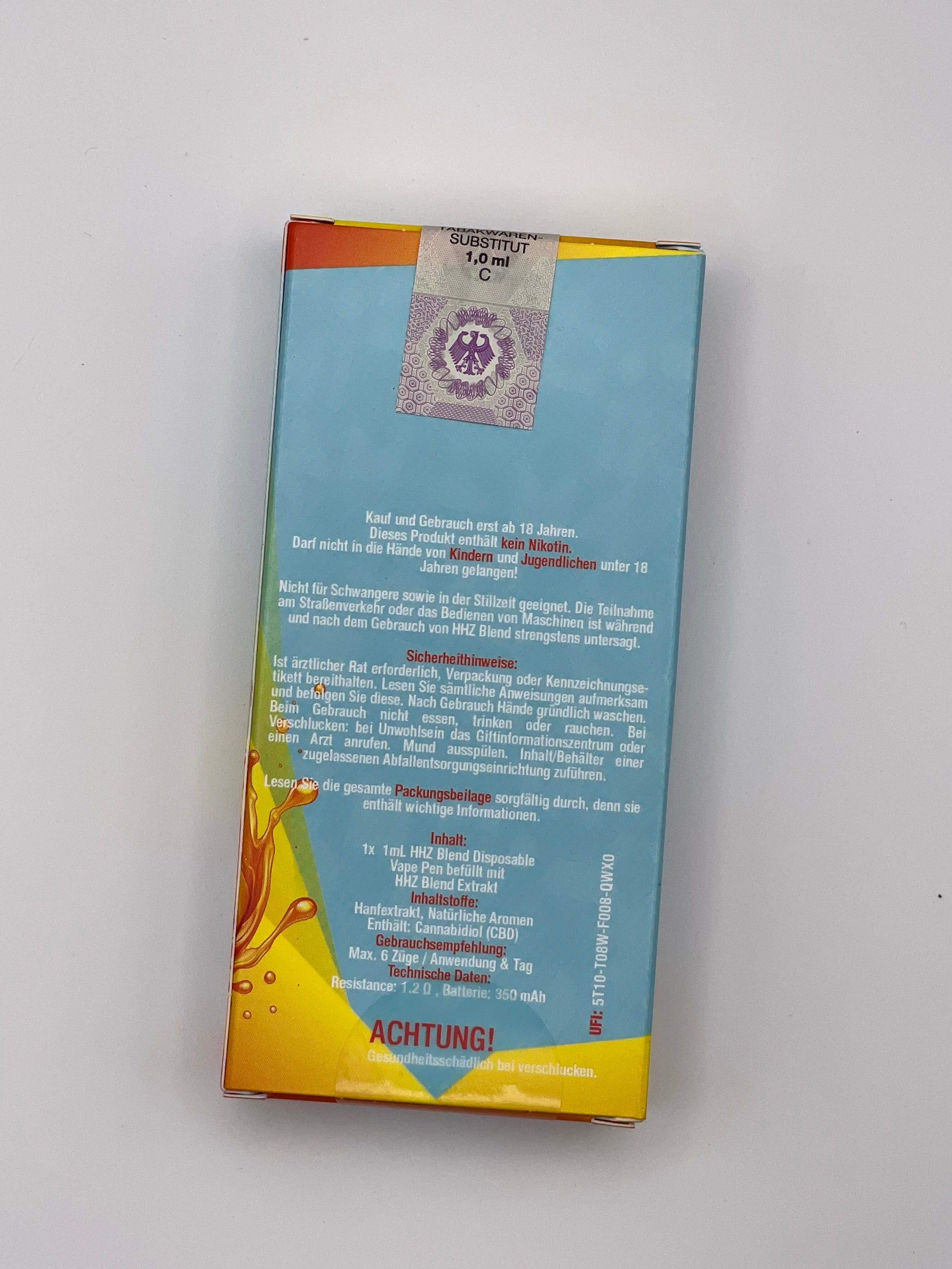 I Love POT HHZ Vape – Mango (1 ml)