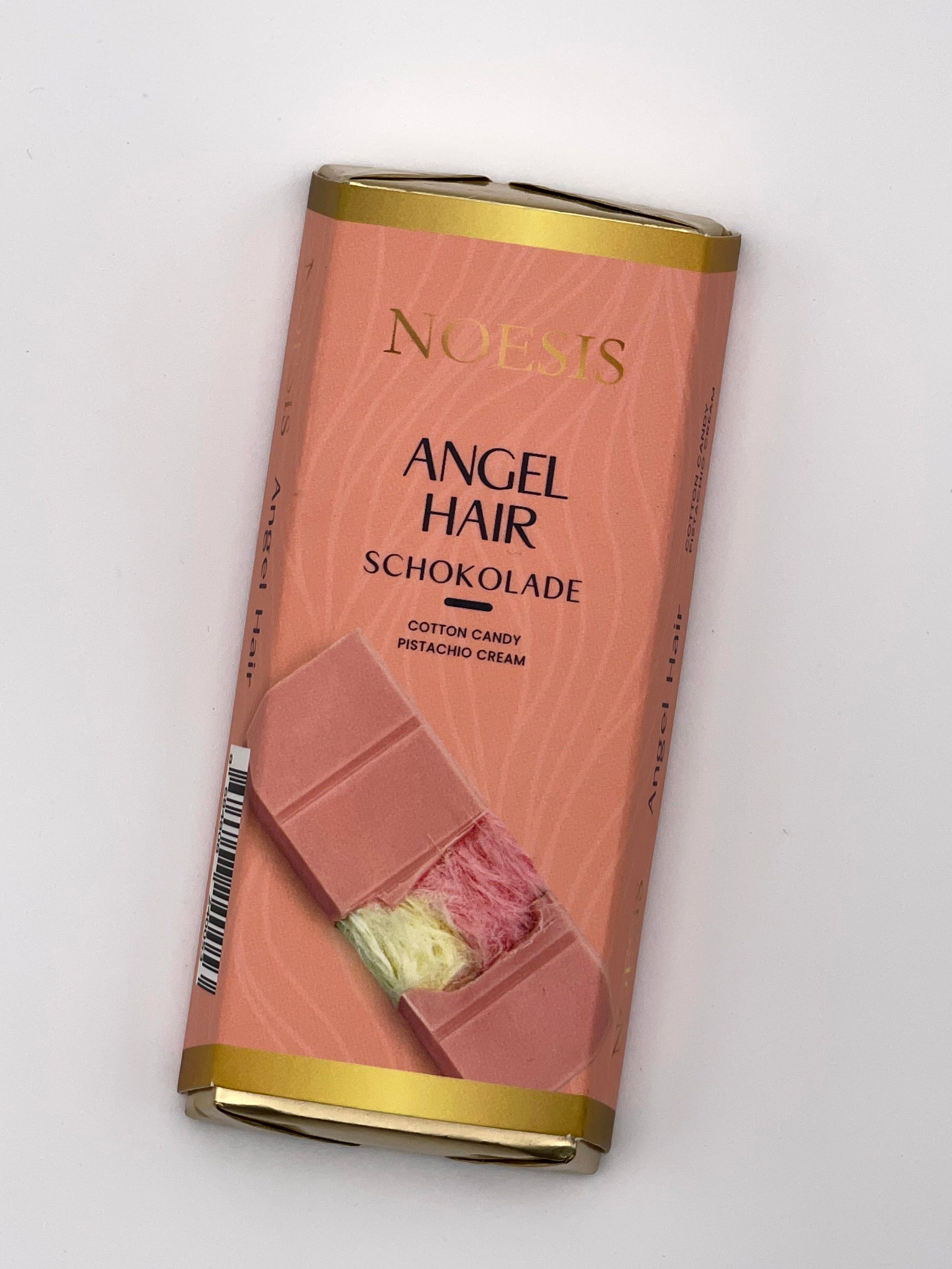 NOESIS Angel Hair Schokolade – Cotton Candy & Pistachio Cream (75 g)