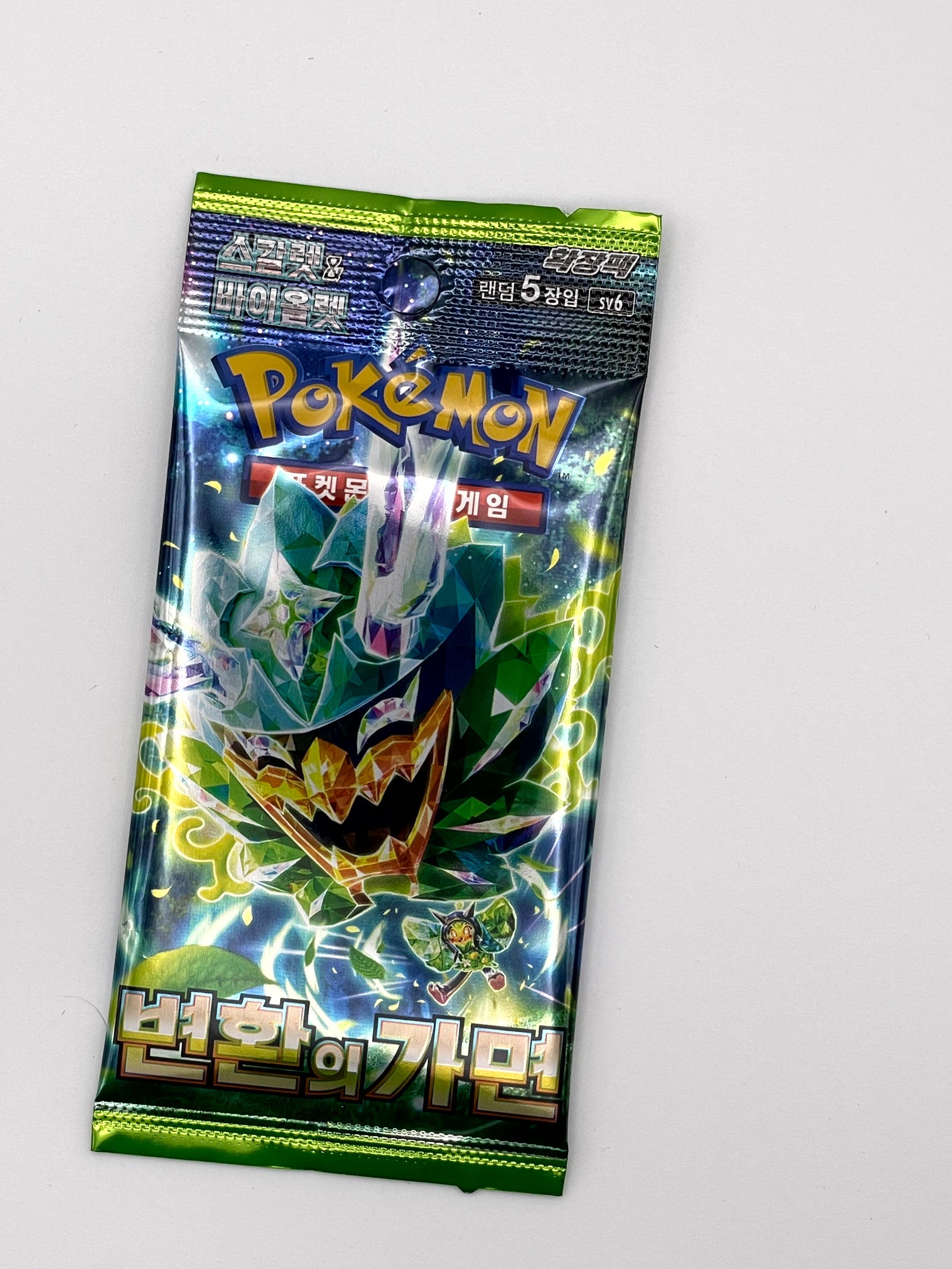 Pokémon Sammelkarten Booster – Mask of Change (SV6) Korean Edition