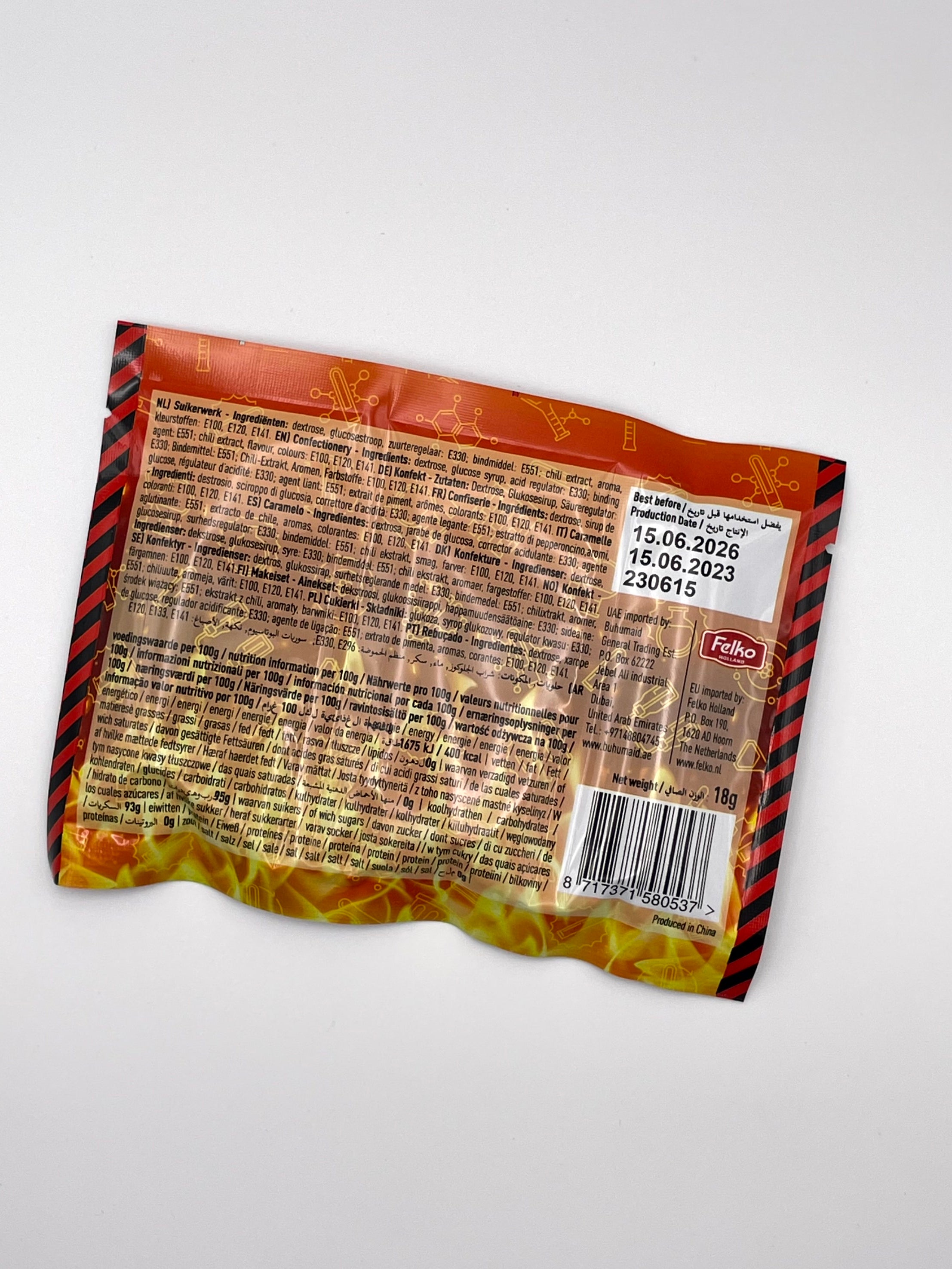 Dr. Fire Dip 2 Lick – Extreme Hot Candy (18 g)