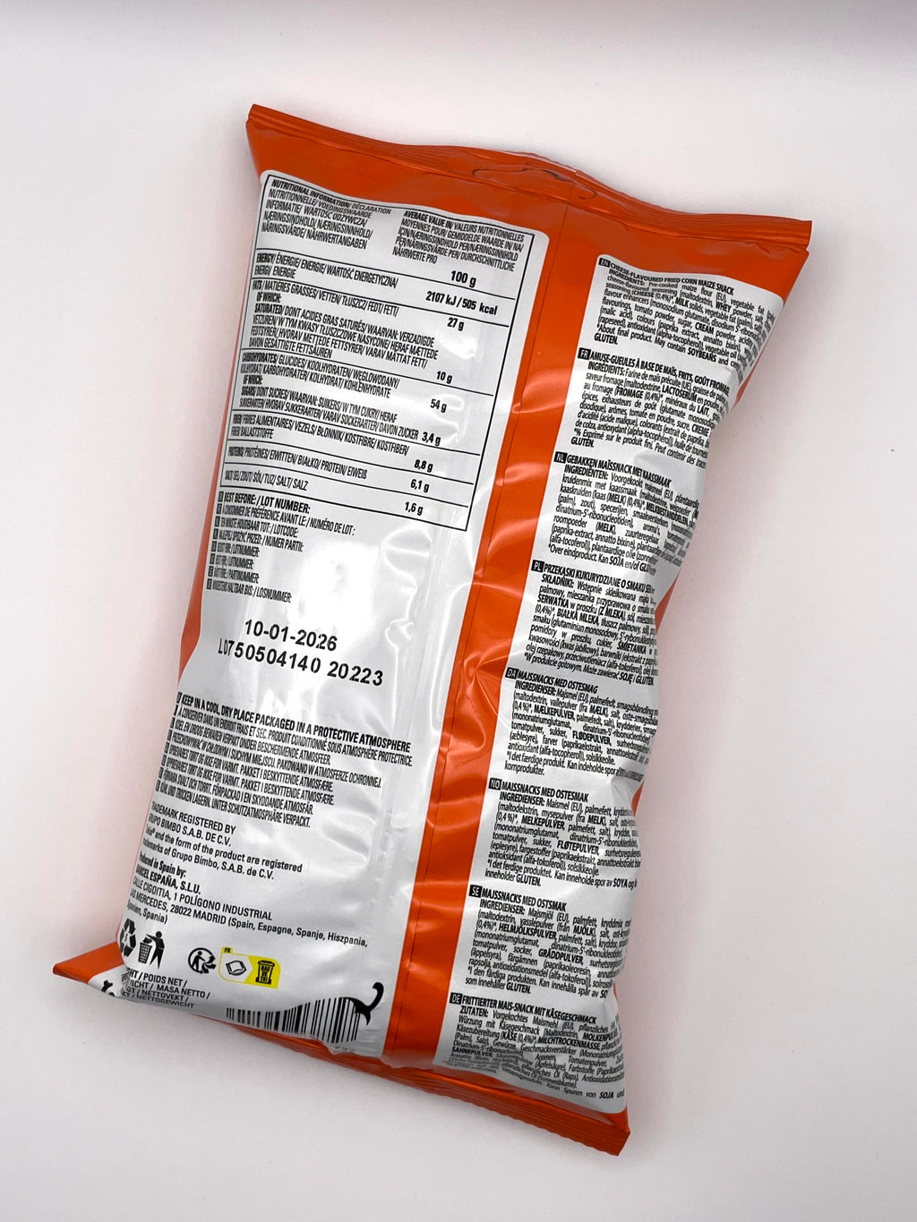 Takis Intense Nacho – Mais-Snack mit Käsegeschmack (100 g)