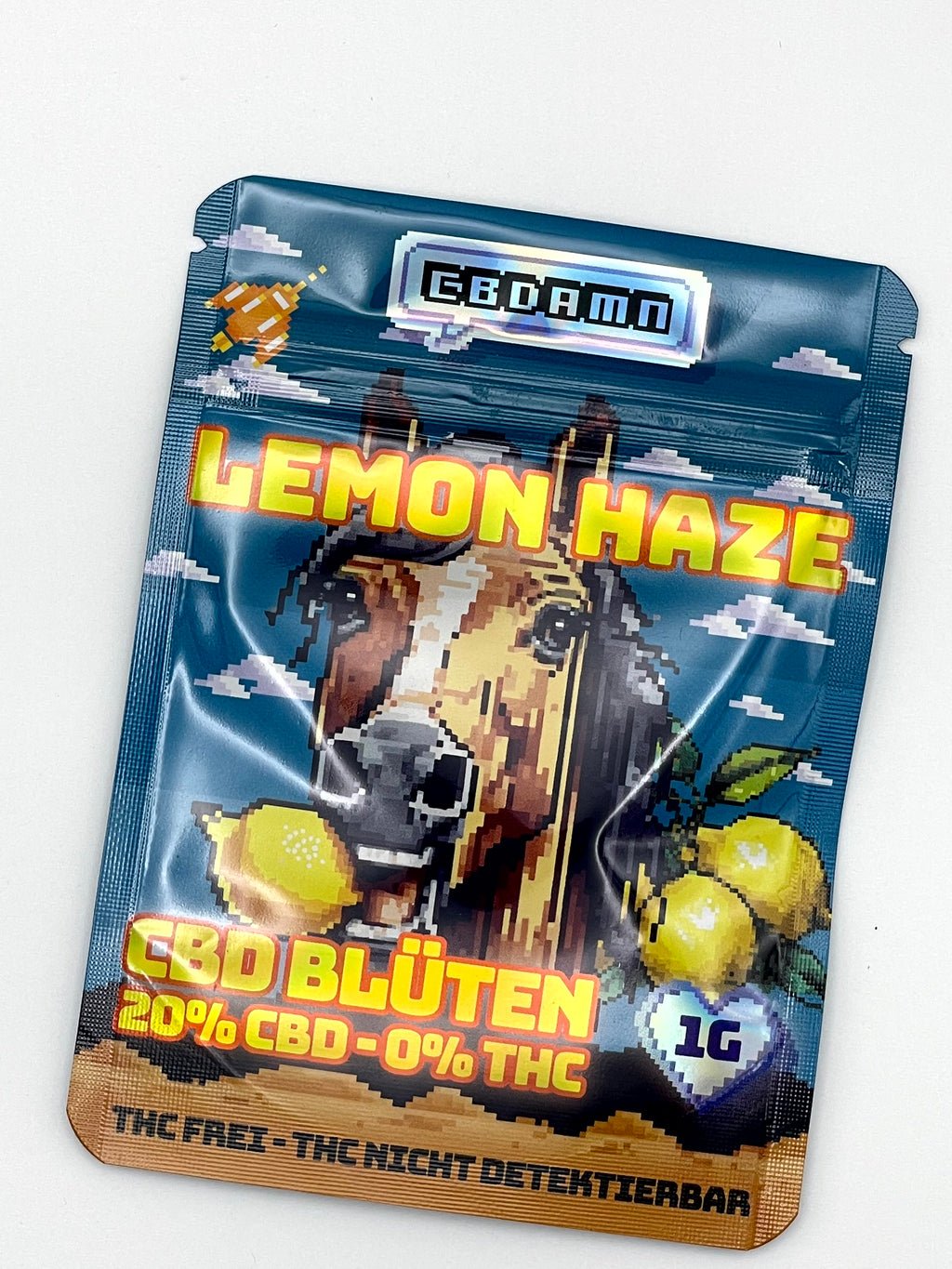 CBDamn – Lemon Haze (CBD Blüten 20% CBD / 0% THC)