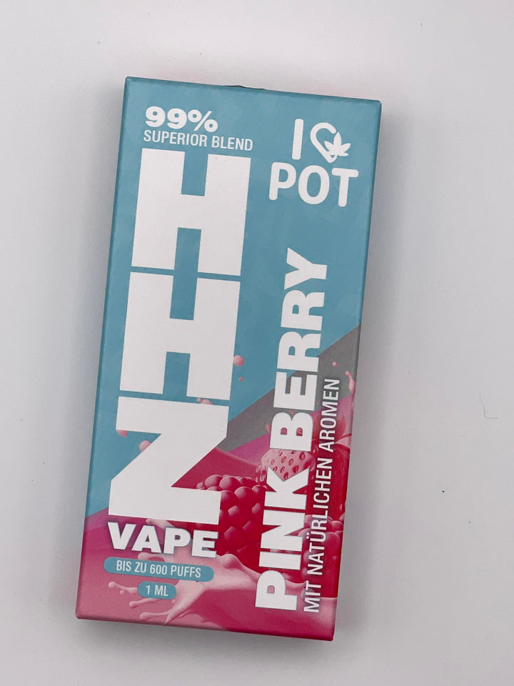 I Love POT HHZ Vape Pink Berry Einweg Vape 1ml Verpackung

