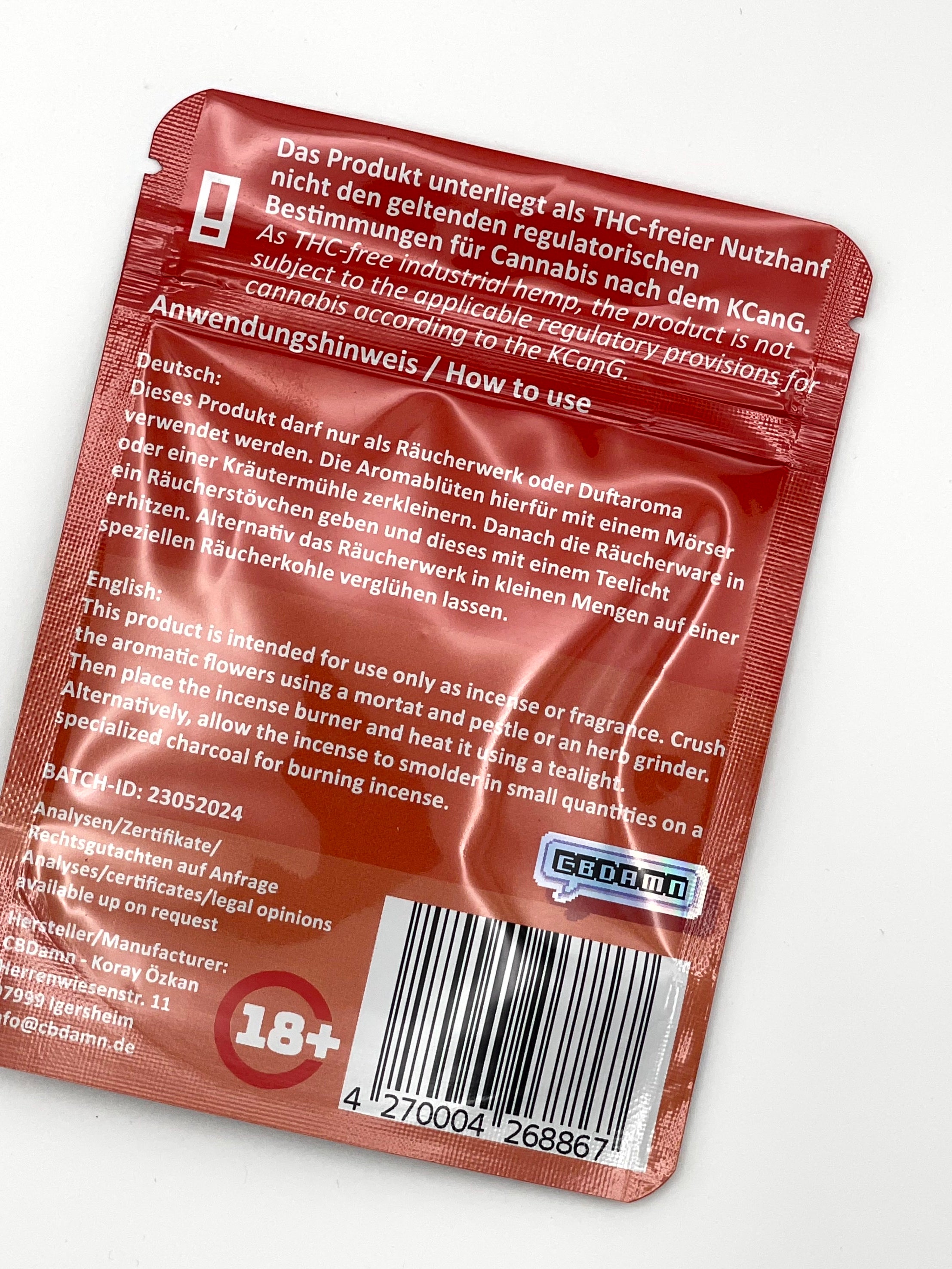 CBDamn – Watermelon (CBD Blüten 20% CBD / 0% THC)