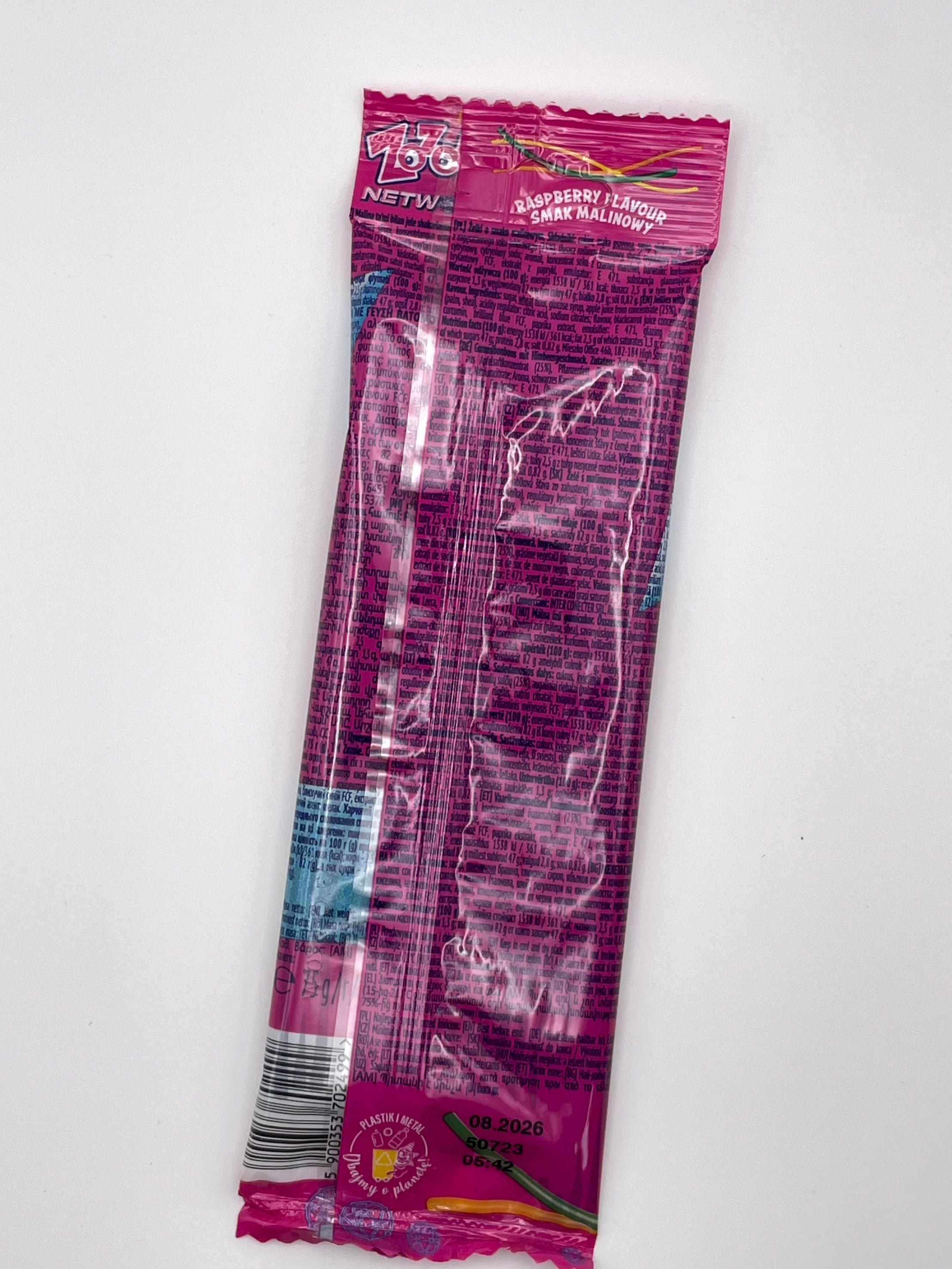 Zozole Network Gaming Jellies – Raspberry Flavour (75 g)