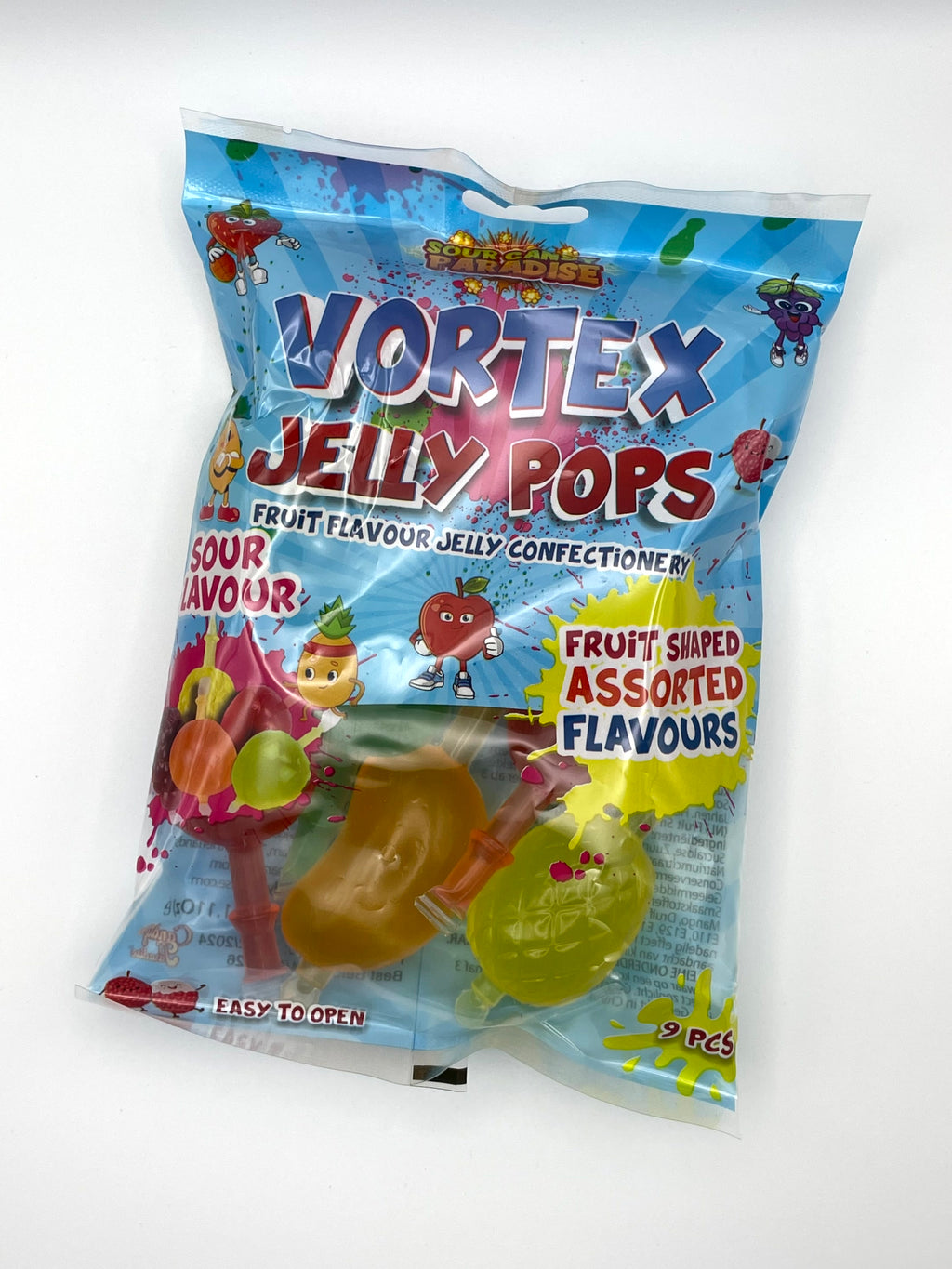 Sour Candy Paradise – Vortex Jelly Pops (315 g)