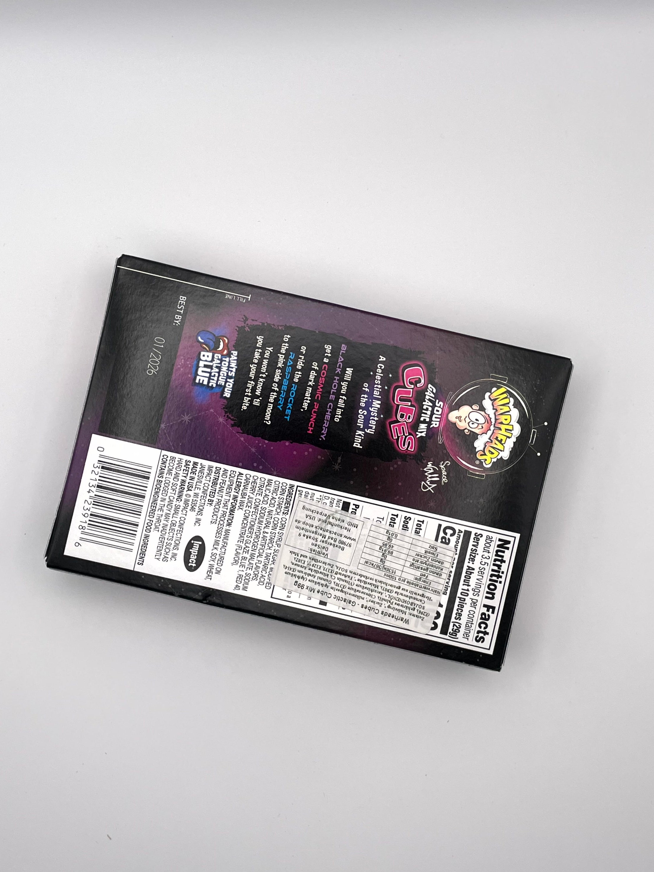 Warheads Cubes Sour Galactic Mix – Saure Kaubonbons (99 g)