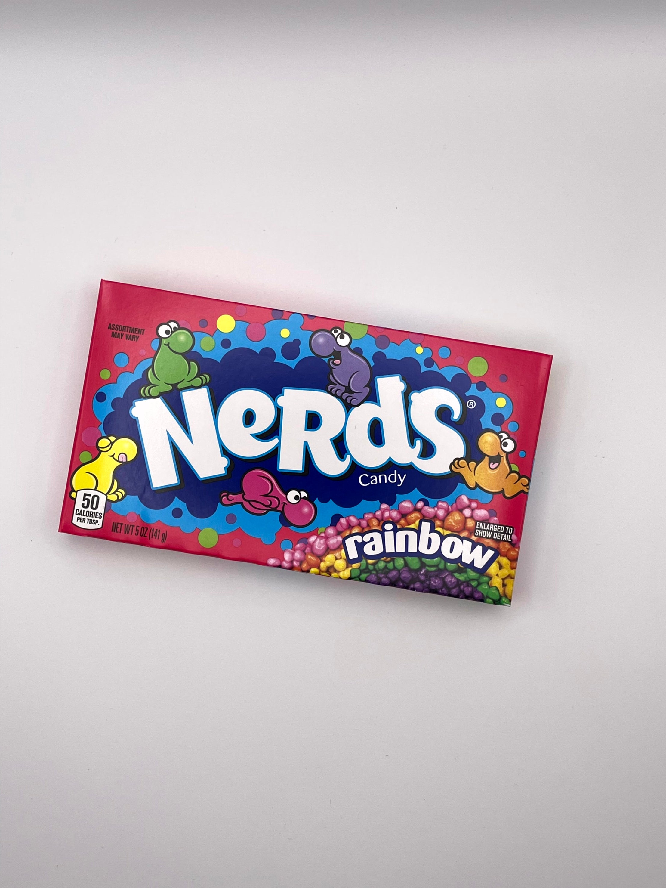Wonka Nerds Rainbow Candy – Bunte Mini-Bonbons (141 g)
