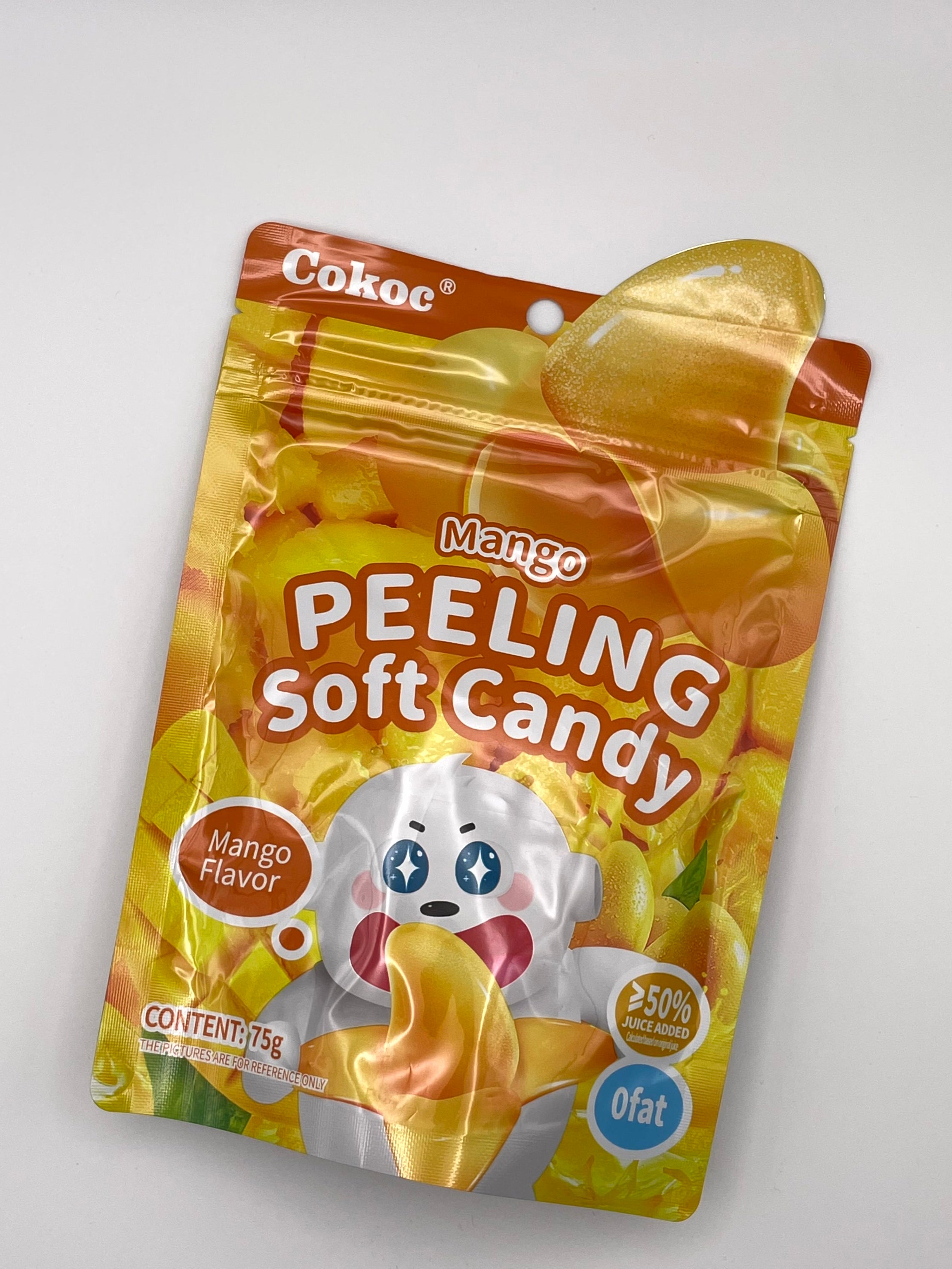 Cokoc Peeling Soft Candy – Mango Flavor 75 g