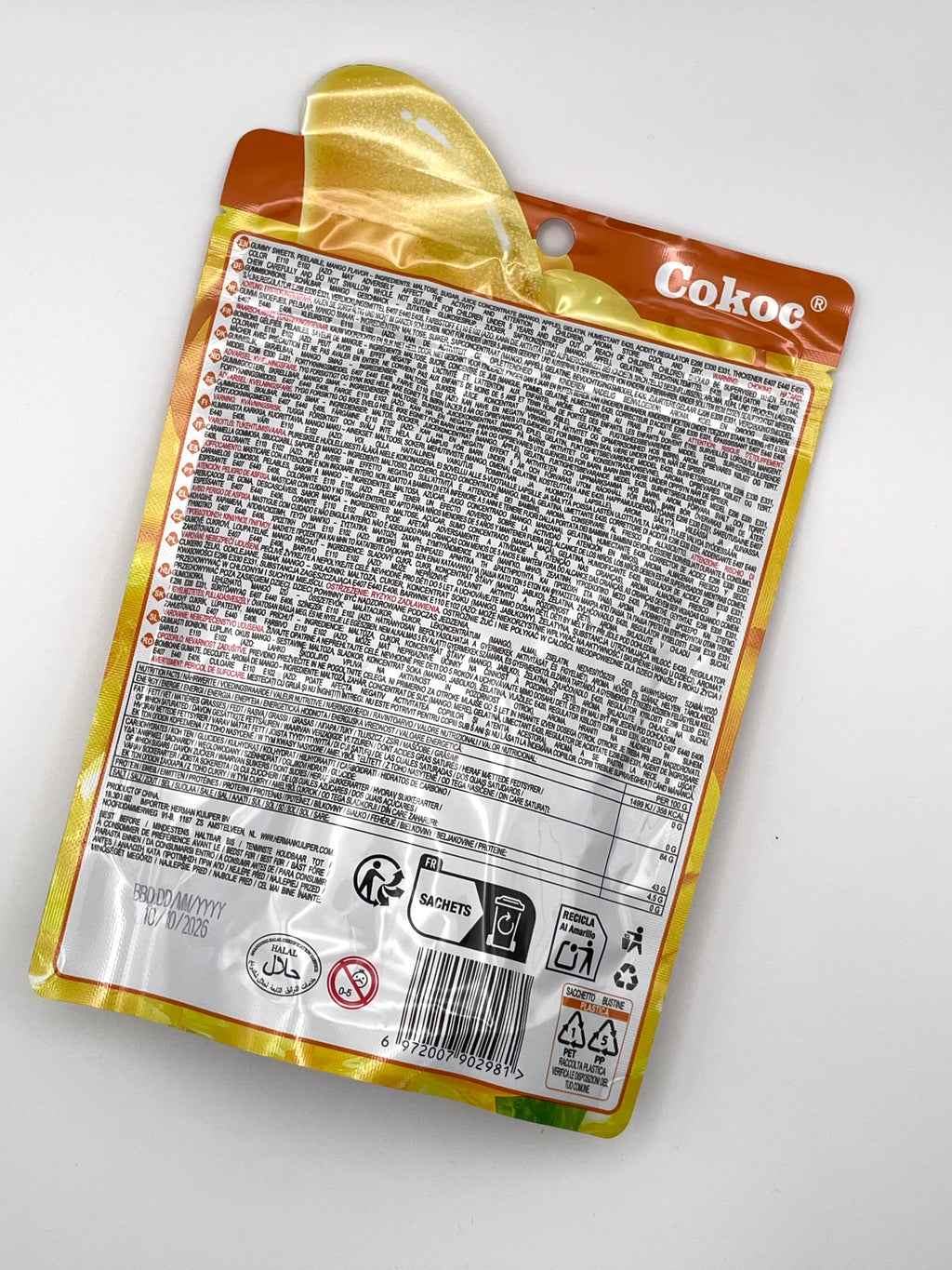 Cokoc Peeling Soft Candy – Mango Flavor 75 g