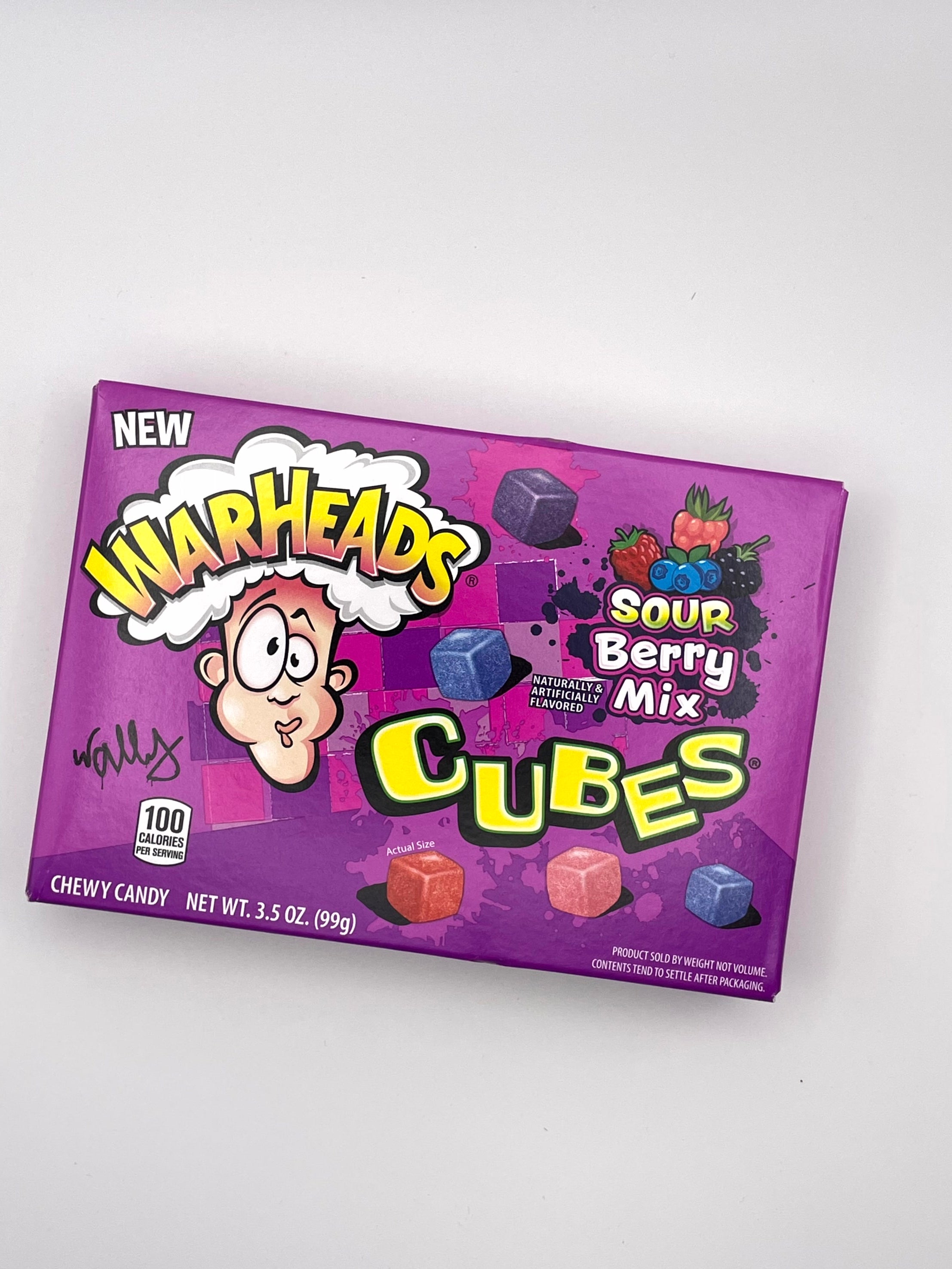 Warheads Cubes Sour Berry Mix – Saure Kaubonbons (99 g)