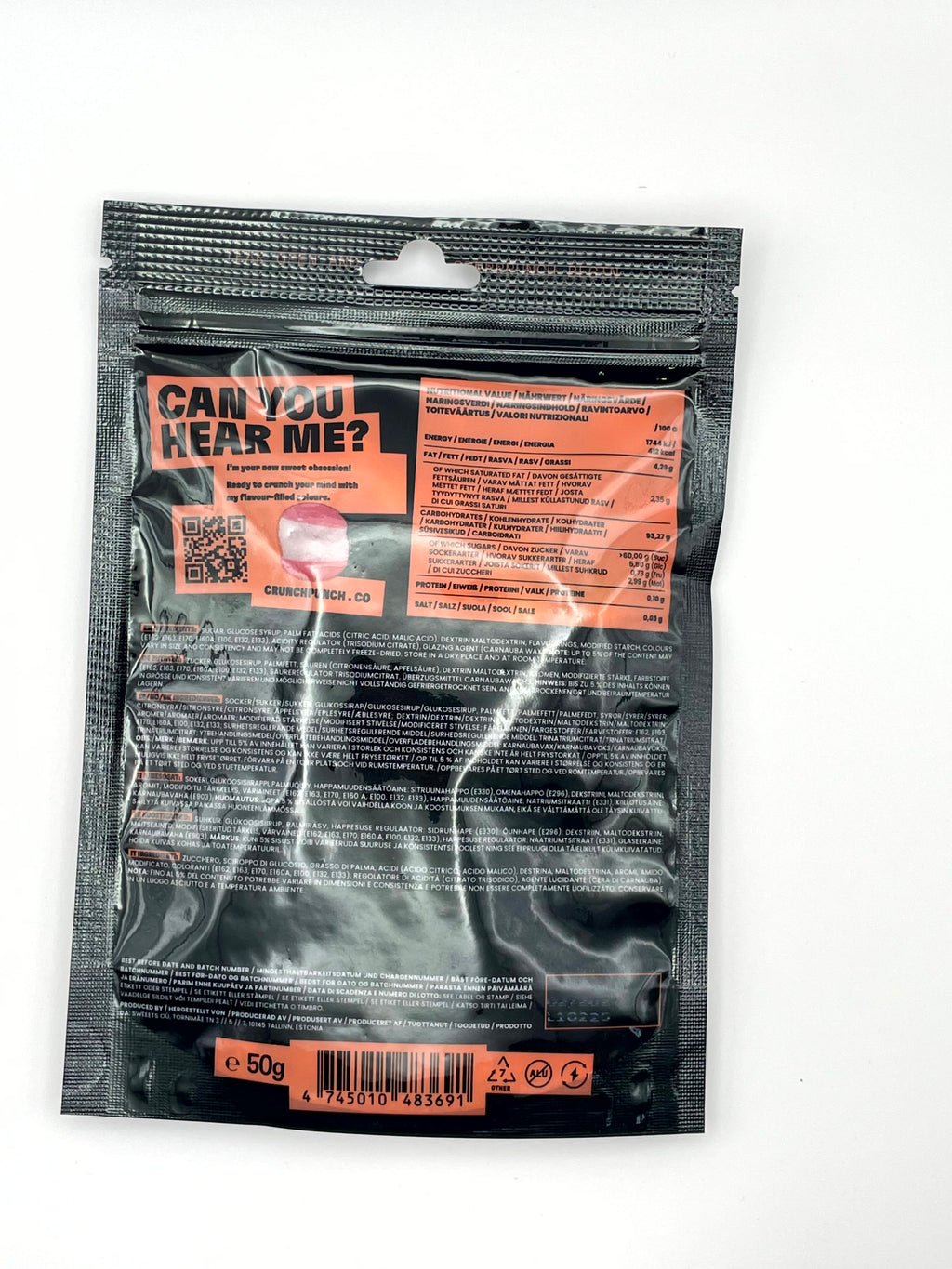 Crunch Punch Crunchy Rainbows – Gefriergetrocknete Kaubonbons (50 g)