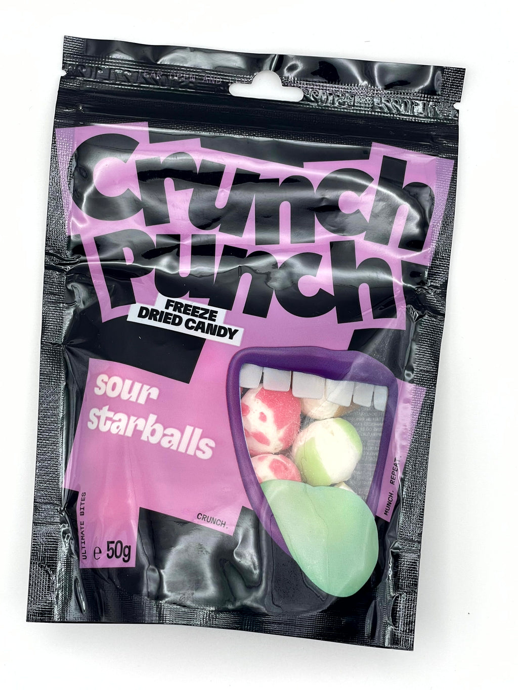 Crunch Punch Sour Starballs – Gefriergetrocknete Kaubonbons (50 g)