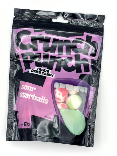Crunch Punch Sour Starballs – Gefriergetrocknete Kaubonbons (50 g)