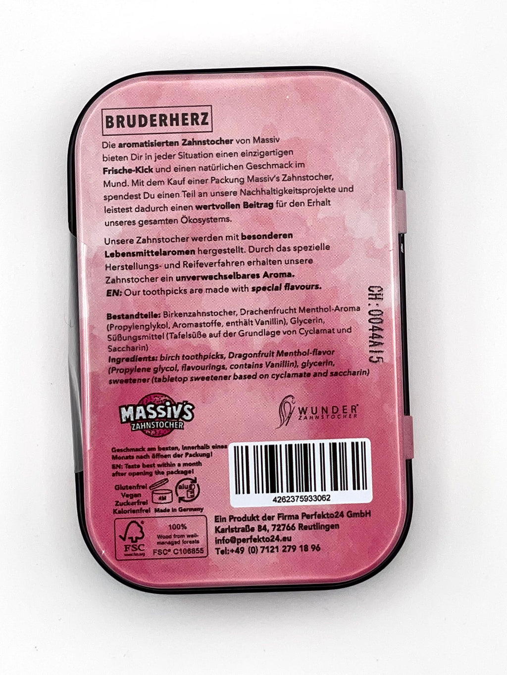 Massiv’s Zahnstocher – Bruderherz (Dragonfruit Ice)