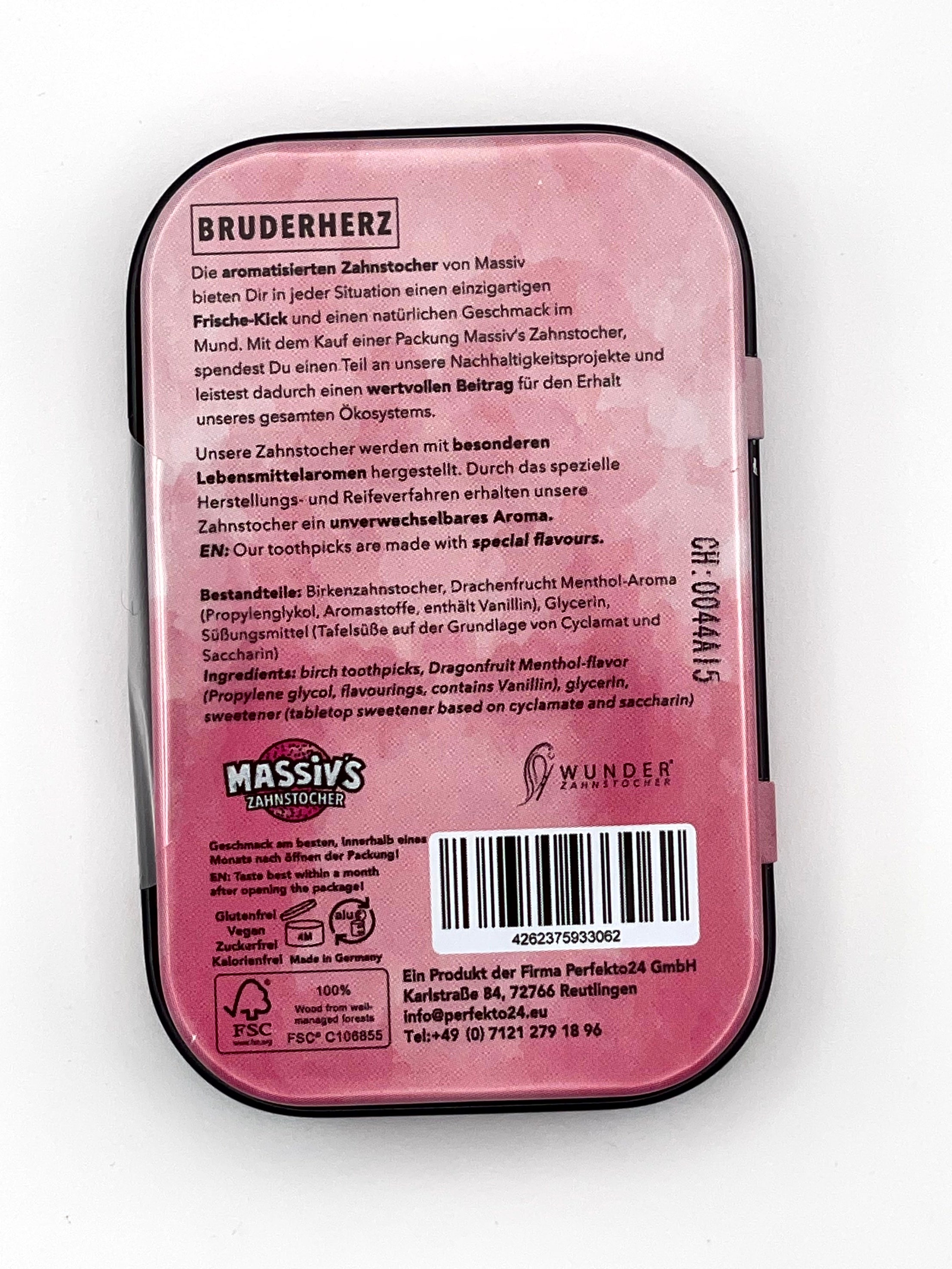 Massiv’s Zahnstocher – Bruderherz (Dragonfruit Ice)