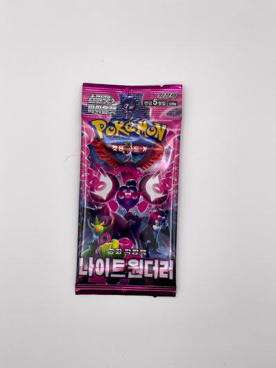 Pokémon Sammelkarten Booster – Night Wonder (SV6a) Korean Edition