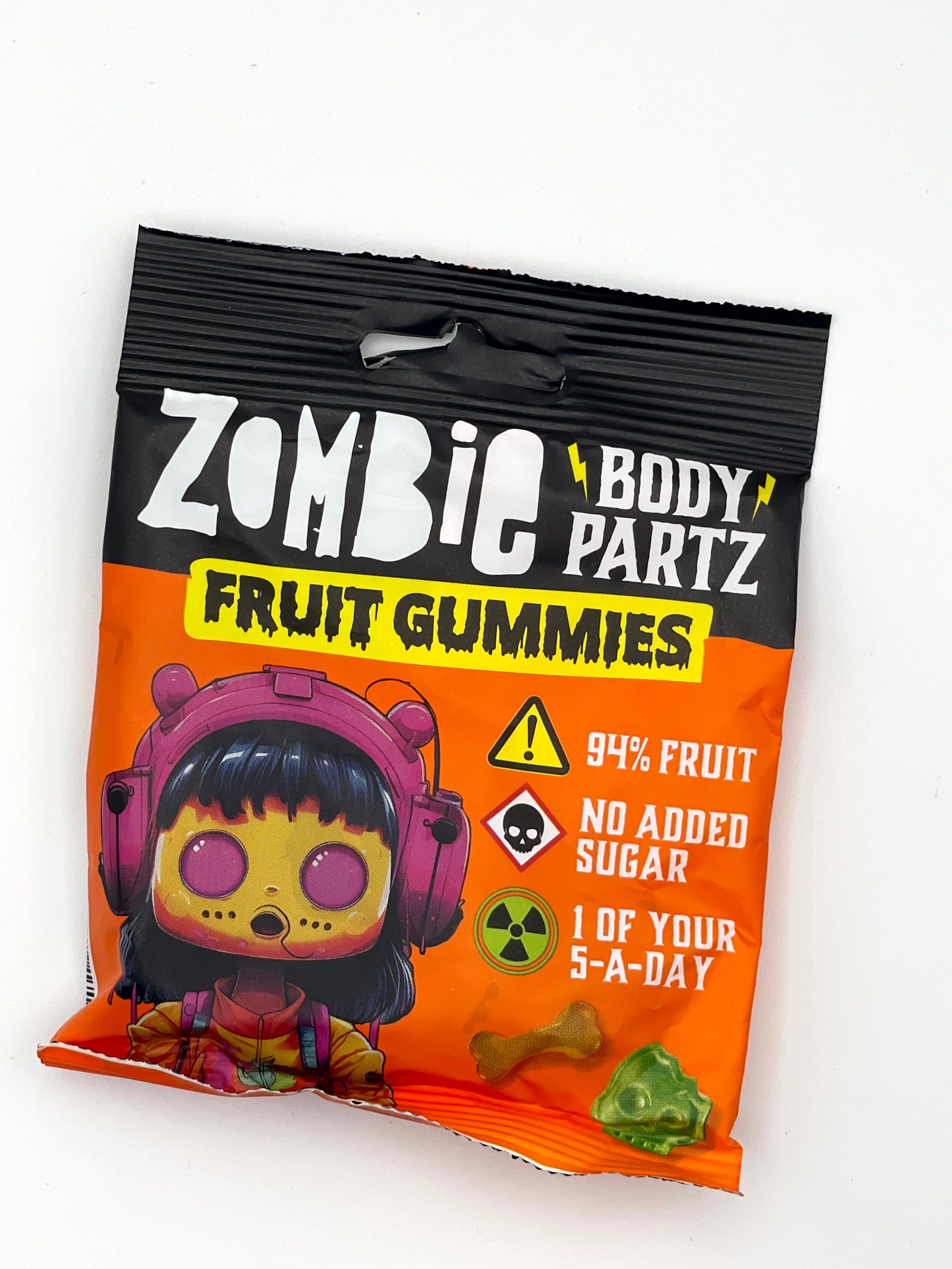 Zombie Body Partz Fruit Gummies – 94 % Fruchtanteil · 35 g