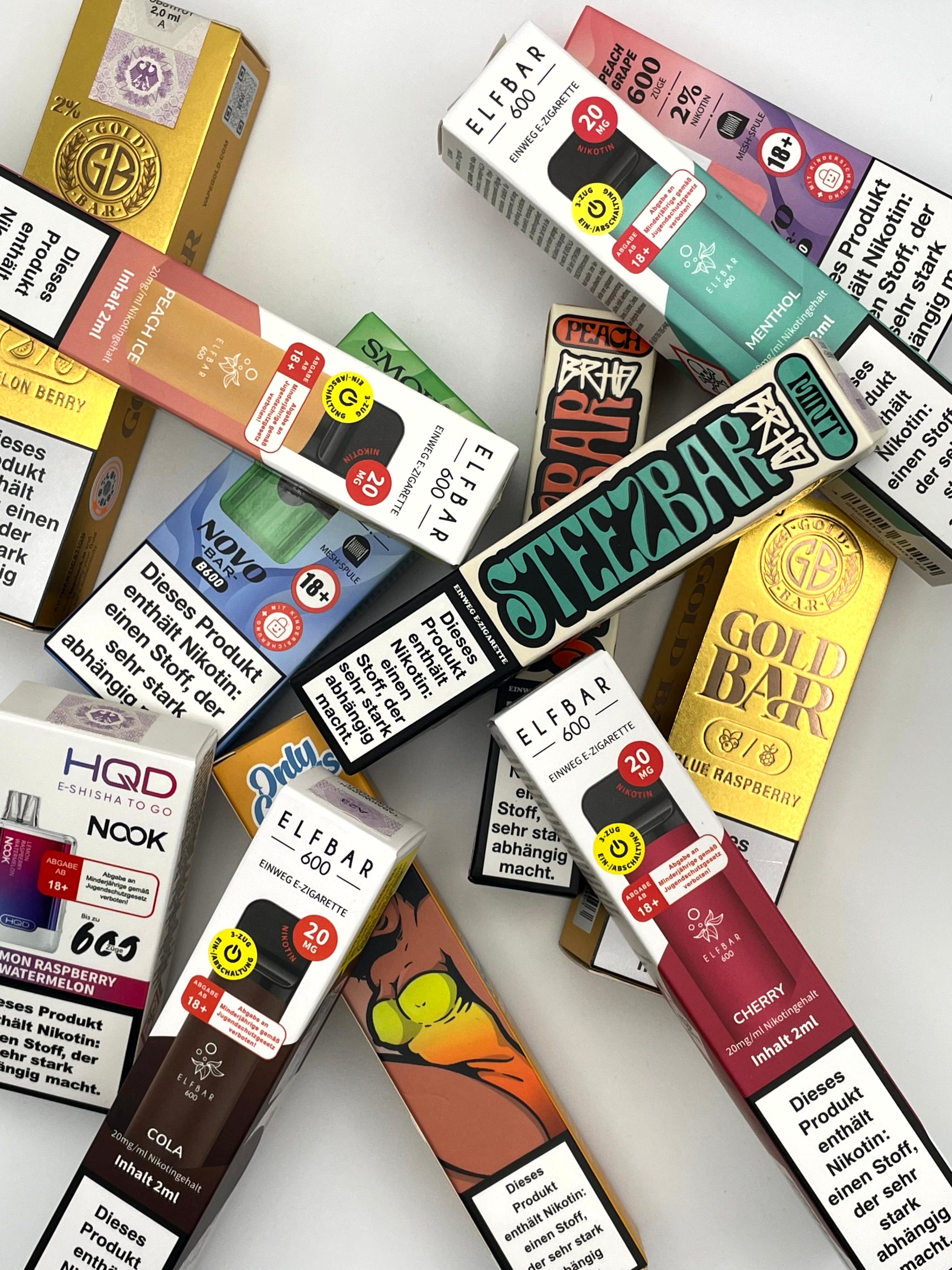 Mystery Vape Pack – 3 bis 5 Überraschungs-Vapes von Top-Marken