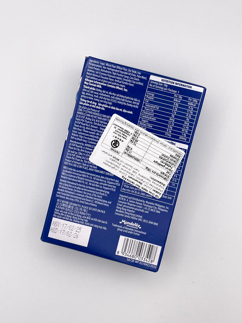 OREO Wafer Roll Vanilla