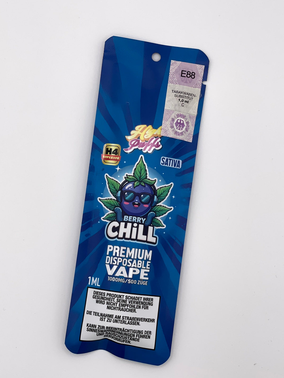 500 Zge Vape High Puff Berry Chill Sativa Disposable Vape 1 ml 500 Zge Snackbase VLTZ 500 Zge Vape High Puff Berry Chill Sativa Disposable Vape 1 ml 500 Zge Snackbase VLTZ