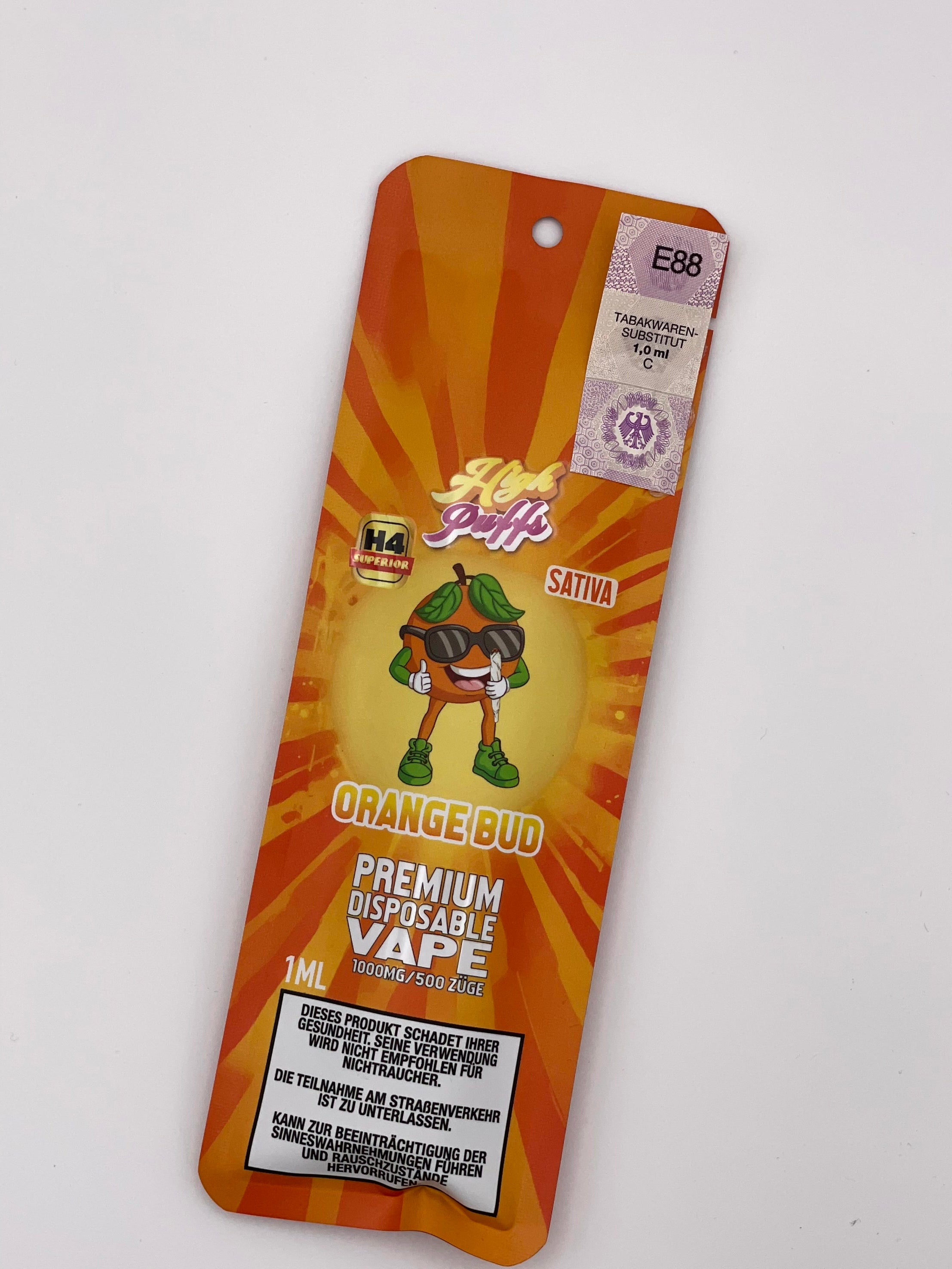 High Puff – Orange Bud (Sativa)