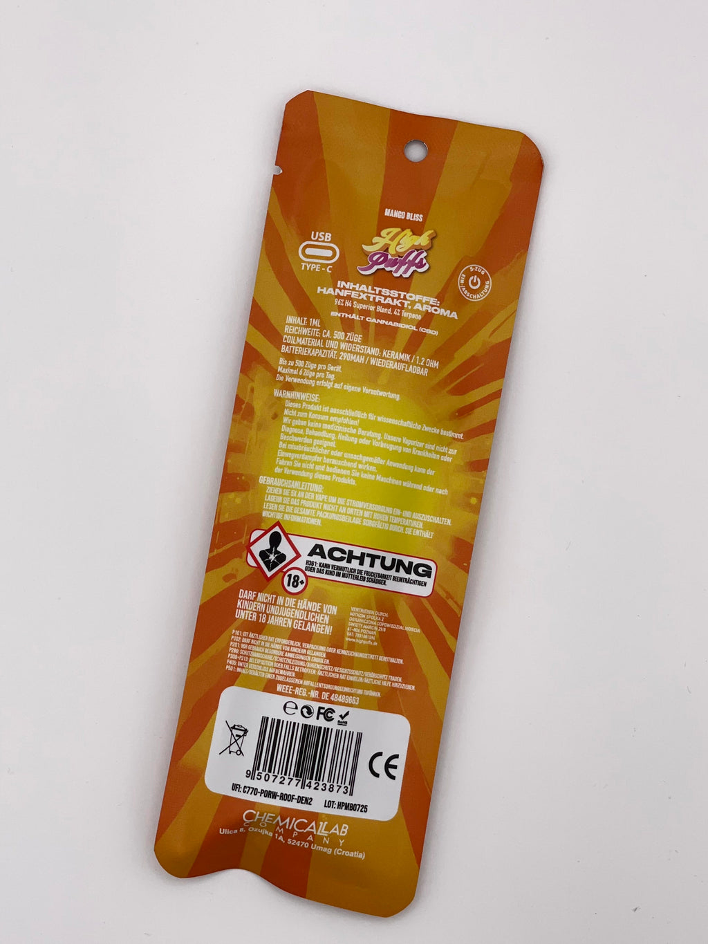 High Puff – Mango Bliss (Hybrid)