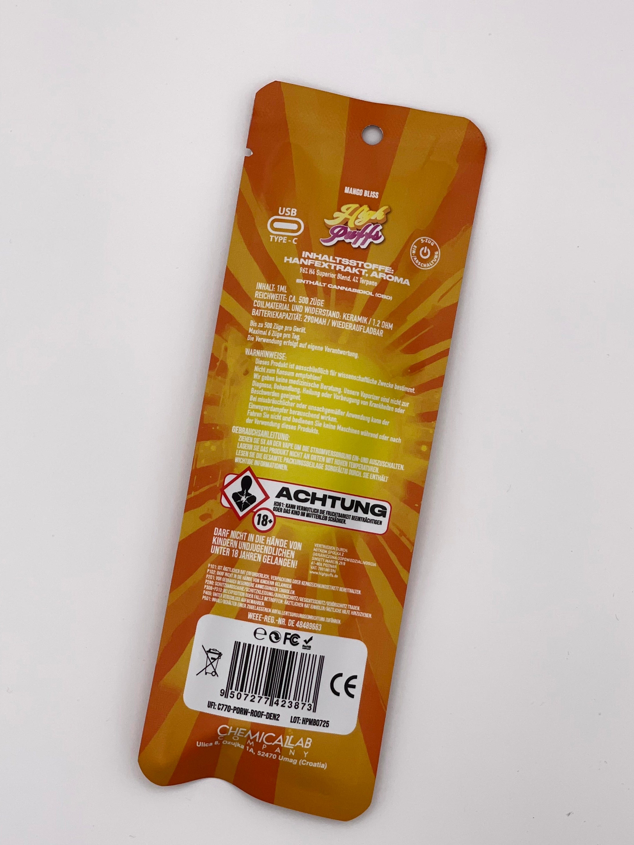 High Puff – Mango Bliss (Hybrid)