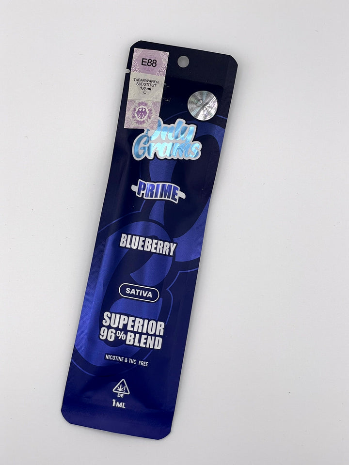 Only Grams PRIME Blueberry CBD Disposable Vape 1 ml
